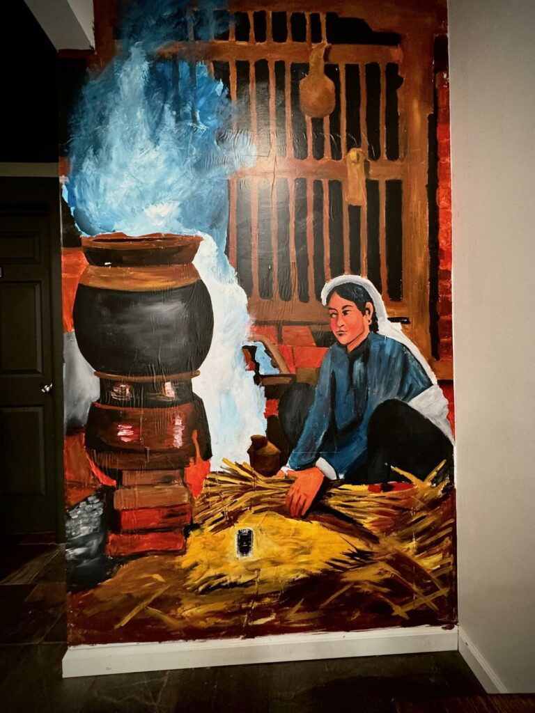 Painting at Diyo Fusion in Lancaster PA. Painted by Anthony Colavito